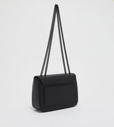 Charles & Ke*th - Double Chain Link Crossbody Bag - Black